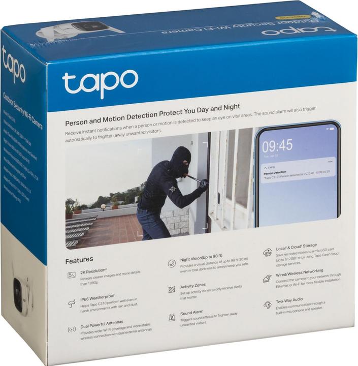 Image du produit TP-Link Tapo C310 (2304 x 1296 Pixels)