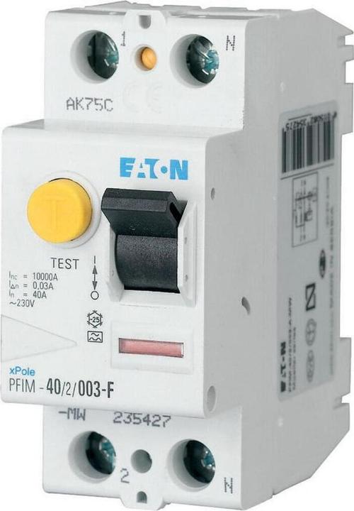 Eaton RCD circuit breaker