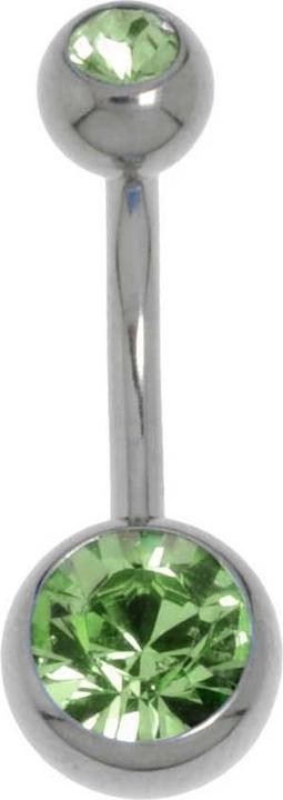 Produktbild Bijouteria Bauchpiercing (Titan, Kristall)