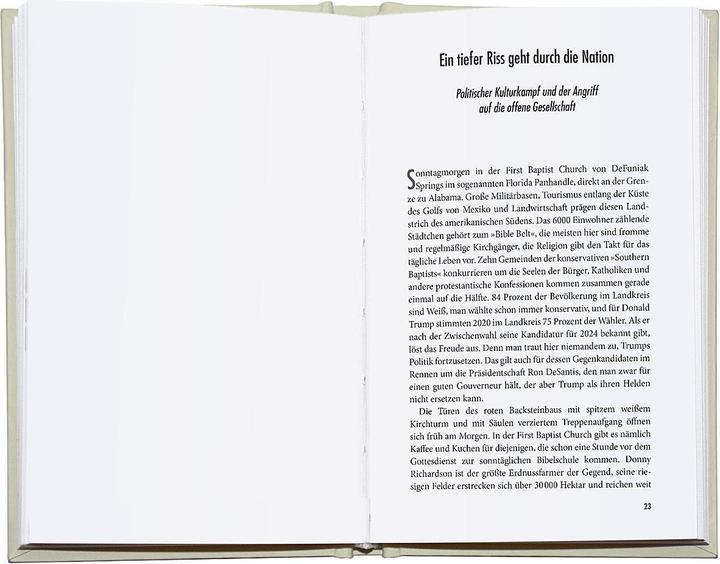Actual product image Die zerrissenen Staaten von Amerika (German, Arthur Landwehr, 2024)