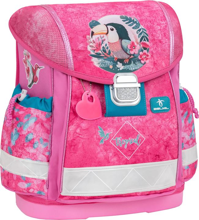 Image du produit Belmil CLASSY Ensemble de sacs à dos scolaires Tropical Toucan (19 l)