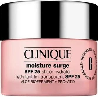 Image du produit Clinique Moisture Surge Hydrating Gel Cream Spf 25 Sheer Hydrator (Crème solaire)