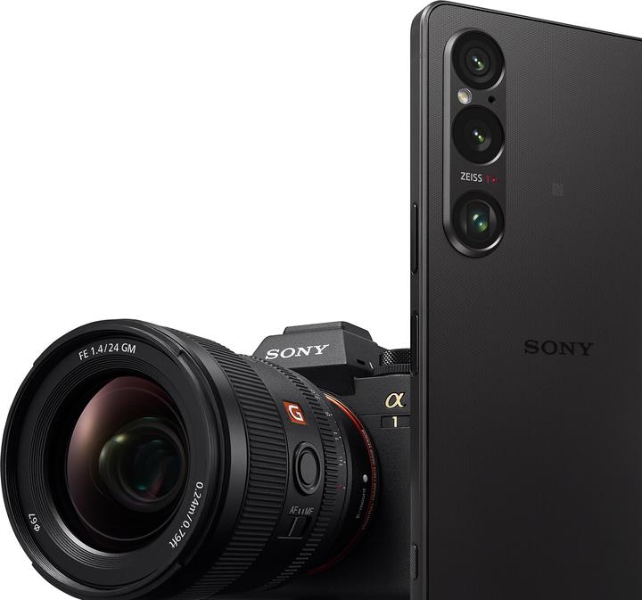 Produktbild Sony Xperia 1 VI (256 GB, Black, 6.50", SIM + eSIM, 52 Mpx, 5G)