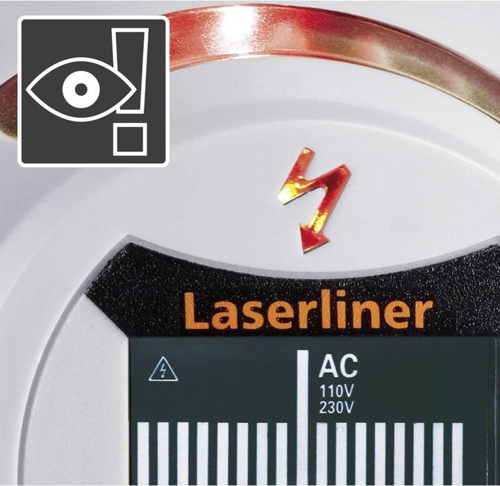 Actual product image Laserliner Locating device StarFinder Plus 080.972E Locating depth (max.) 40mm