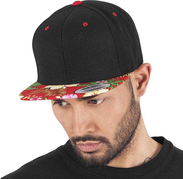 Actual product image Yupoong Baseball cap with fashionable print (pack of 2) (One size)