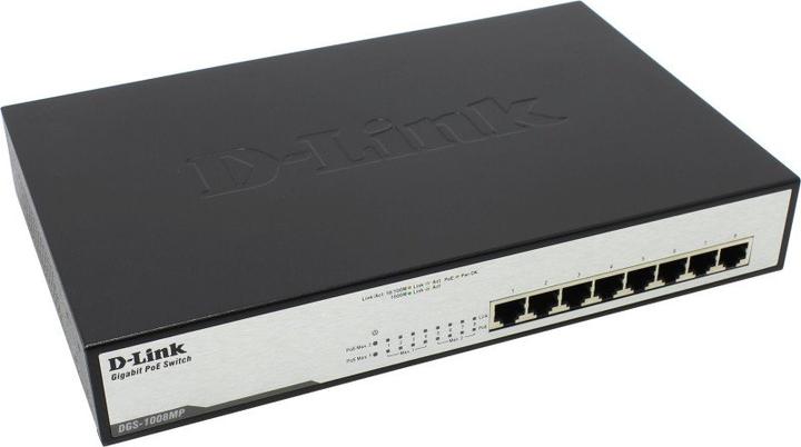 Produktbild D-Link Dgs-1008mp (8 Ports)