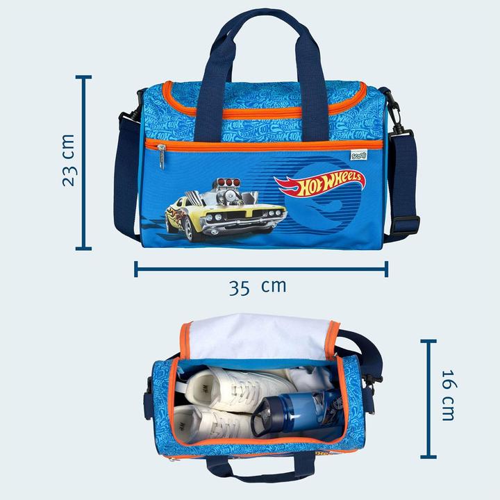 Produktbild Scooli Turnsack Hot Wheels (8 l)