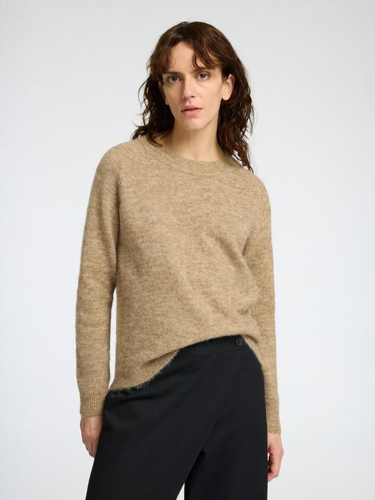 Actual product image Selected Femme Slflulu Ls Knit O-Neck B Noos (XS)