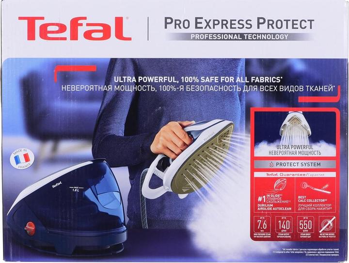 Productafbeelding Tefal Pro Express Protect GV9221E0 Stoomstrijkstation (2600 W, 140 g/min)