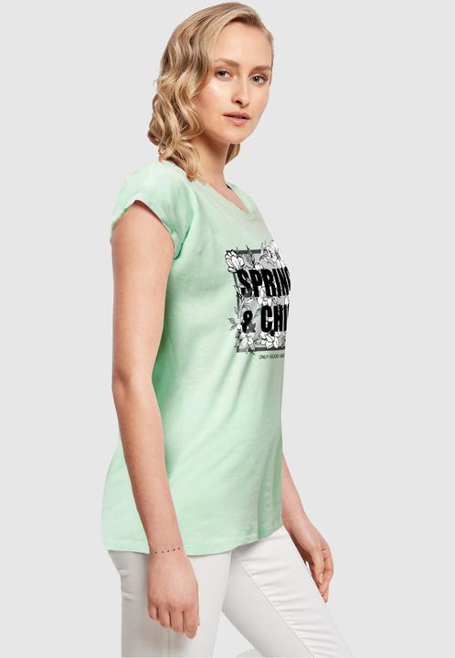 Actual product image Merchcode Ladies Spring And Chill Extended Shoulder Tee - 113645 (M)