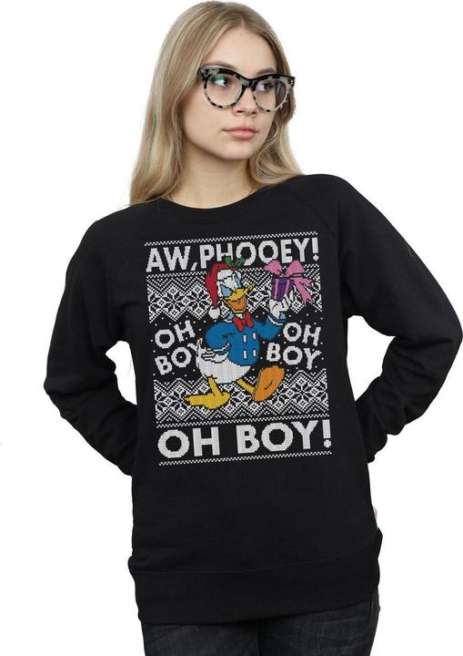 Produktbild Disney Donald Duck Christmas Fair Isle Sweatshirt (M)