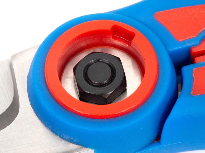 Produktbild Weicon Elektrikerschere XL für feindrähtige Kabel bis max. 50mm² bl/rt (4.30 cm)