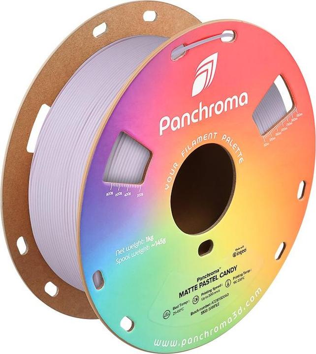 Actual product image Polymaker PolyTerra (PLA, 1.75 mm, 1000 g, Pink)