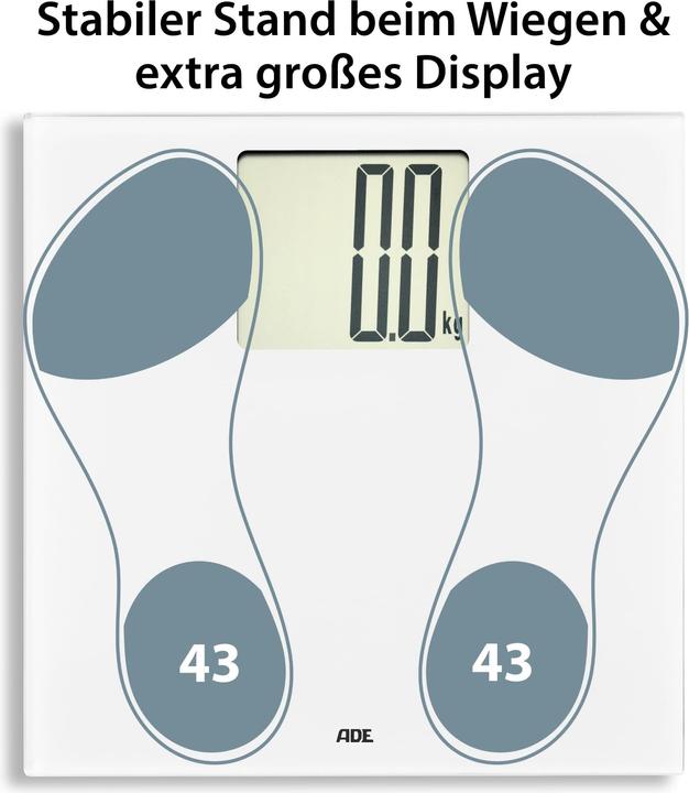 Actual product image ADE Digital personal scale (200 kg)