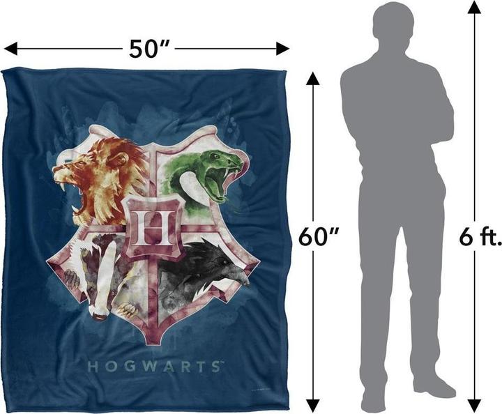 Image du produit - Couverture HOGWARTS (152 x 127 cm)
