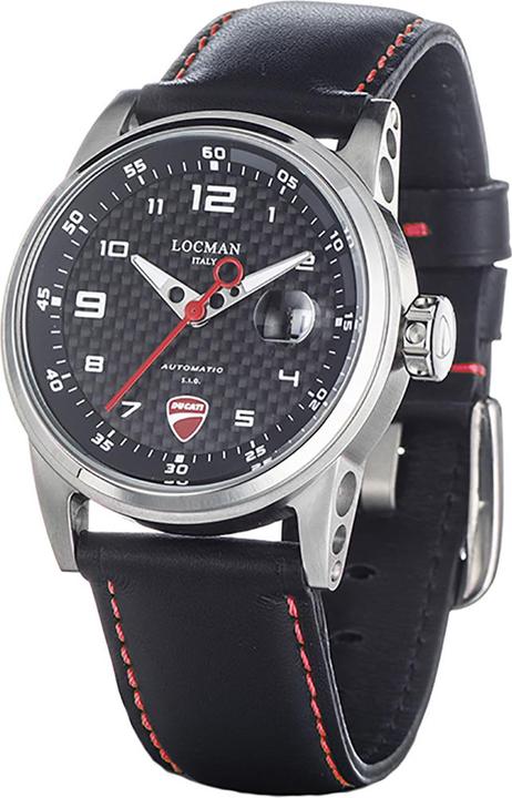 Produktbild Locman Italy Herrenuhr Ducati Automatik Ref. D104A09S (Analoguhr, 42 mm)