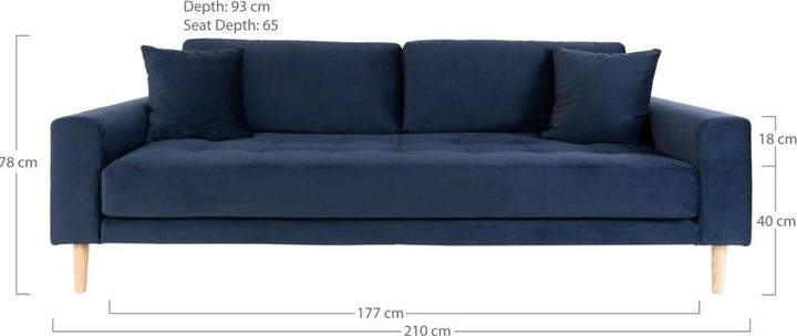 Produktbild House Nordic Lido (3-Sitzer)