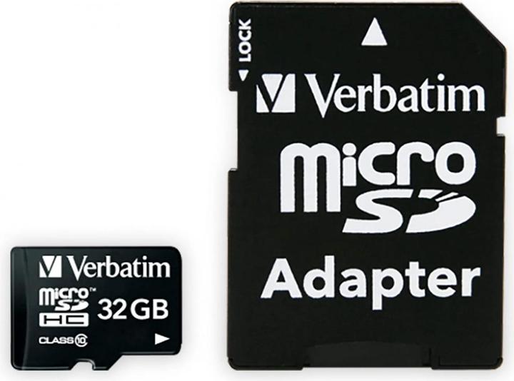Produktbild Verbatim Micro SDHC Card Class 10 (32 GB, microSDHC, U1, UHS-I)