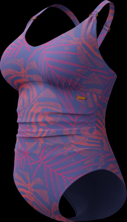 Speedo Shaping Printed V Neck 1 Piece