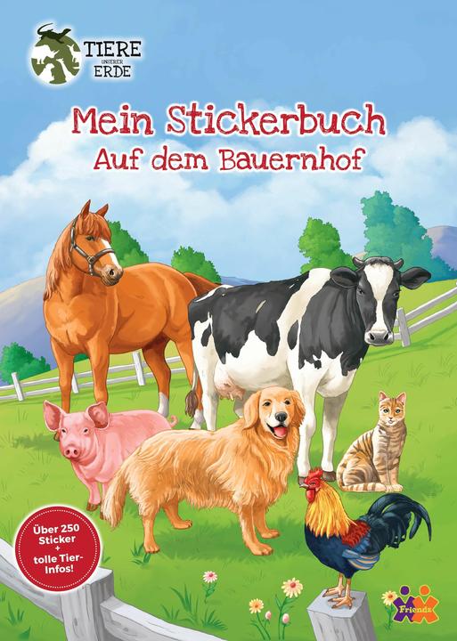 Produktbild Tiere unserer Erde. Mein Stickerbuch. Bauernhof