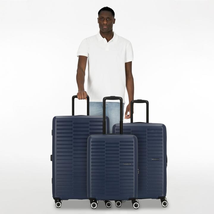 Immagine prodotto American Tourister Sunset Hills 4 Rollen Kofferset 3-teilig (203 l, XL (da 115l))