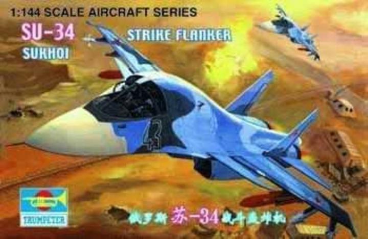 Actual product image Trumpeter Sukhoi Su-34 Strike Flanker