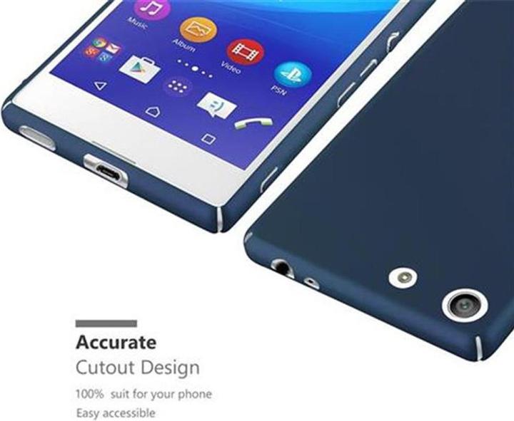 Produktbild Cadorabo Hard Cover Matt Metall Cover (Sony Xperia M5)