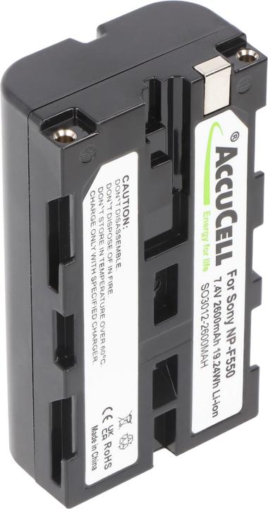 Produktbild AccuCell Akku Sony NP-F550, NPF530, NPF330 (Kamera Akku)