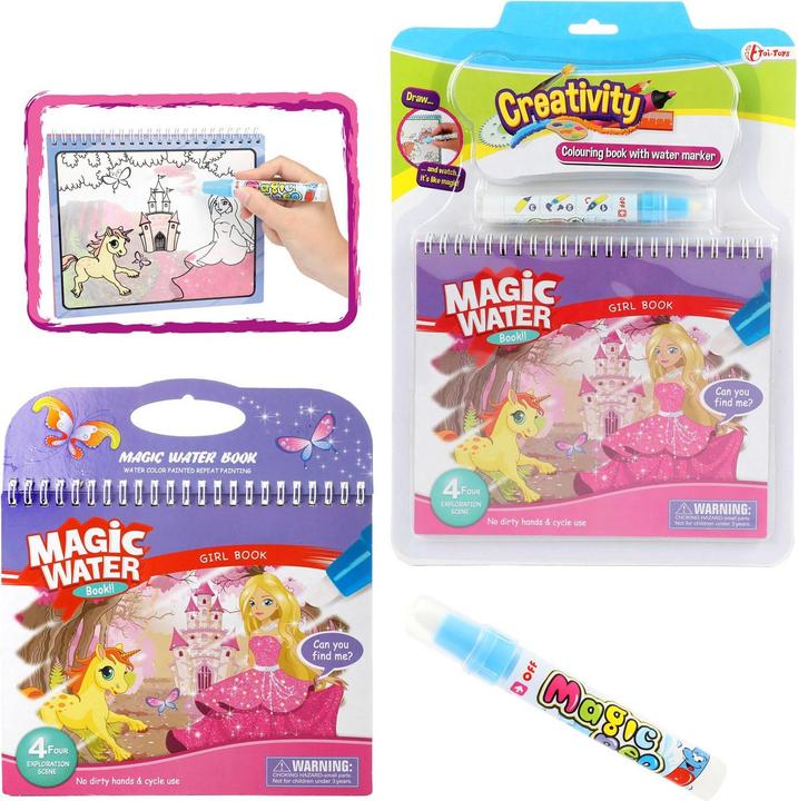 Actual product image Toi-Toys Creativity Painting with Water Princess with Marker