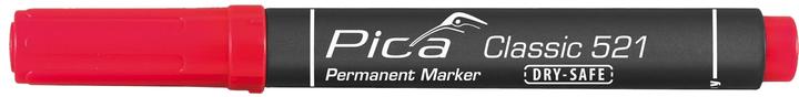 Actual product image Pica Permanent marker 2-6mm, wedge tip, / SB (Red, 6 mm)