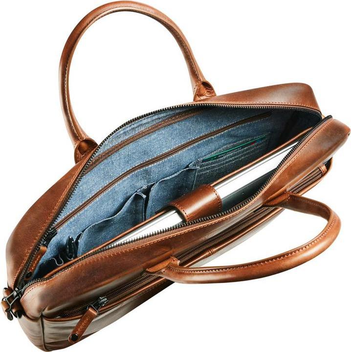 Produktbild Maverick Notebooktasche 15.6" Leder braun (15.60")