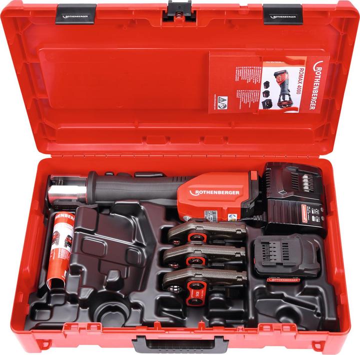 Rothenberger ROMAX 4000 Set di ganasce per presse SV15-22-28 mm, 1x 4 Ah
