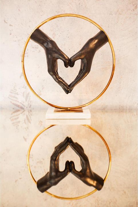 Actual product image Kare Design Deco Object Elements Heart Hand (14 x 36 x 39 cm)