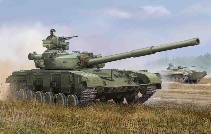 Actual product image Trumpeter Soviet T-64 MOD 1972
