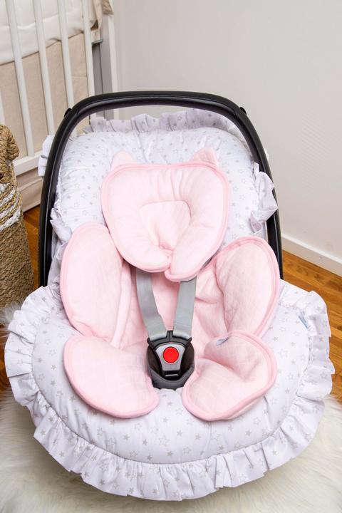 Produktbild Minuby Newborn-Einsatz Babyschale "Rosa"