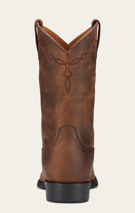 Actual product image Ariat 's leather western boots heritage roper (37)