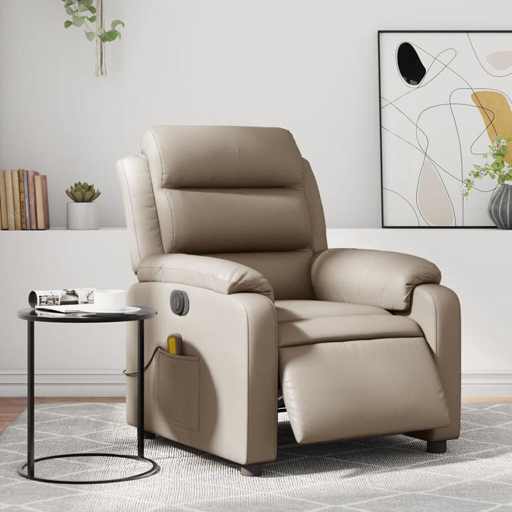 Image du produit VidaXL Fauteuil de massage électrique Fauteuil de télévision Fauteuil de relaxation Similicuir