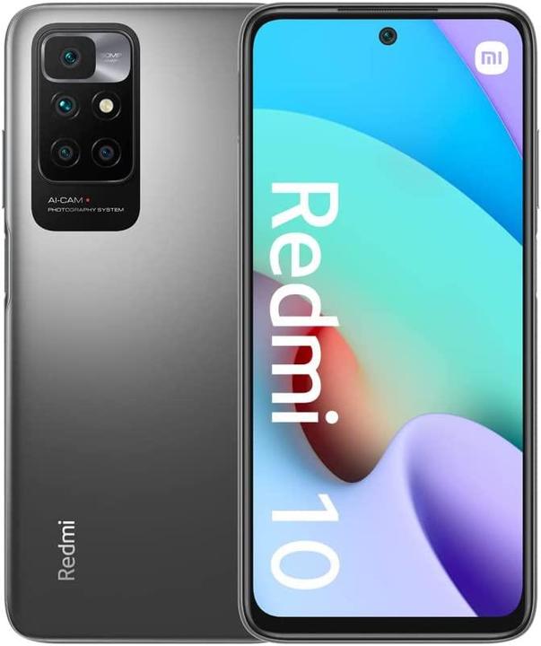 Actual product image Xiaomi Redmi 10 (64 GB, Carbon Gray, 6.50", Dual SIM, 50 Mpx, 4G)