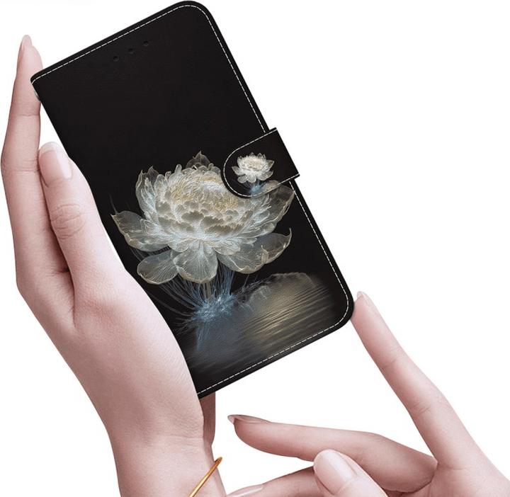 Immagine prodotto Cover-Discount Galaxy S25 Ultra - Tasche Hülle mit Blüten Motiv (Samsung Galaxy S25 Ultra)