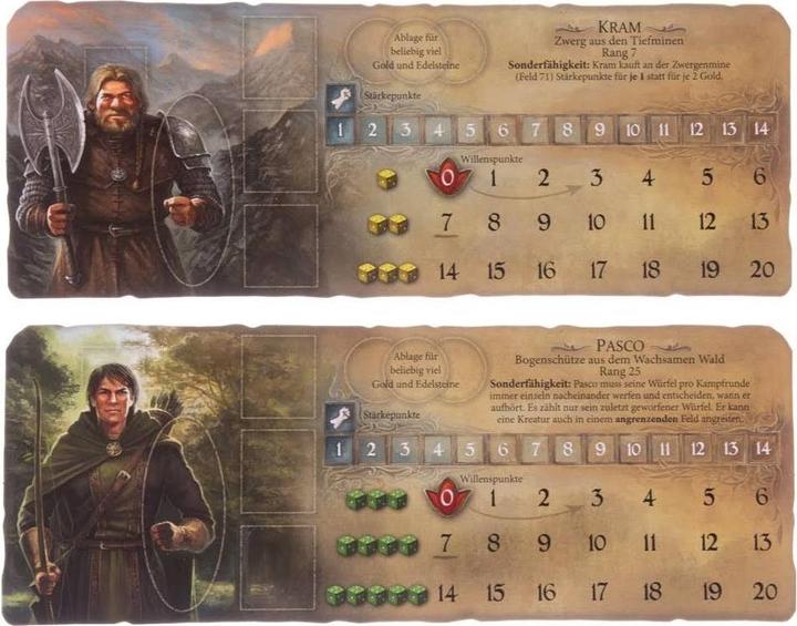 Actual product image Kosmos The Legends of Andor (German)