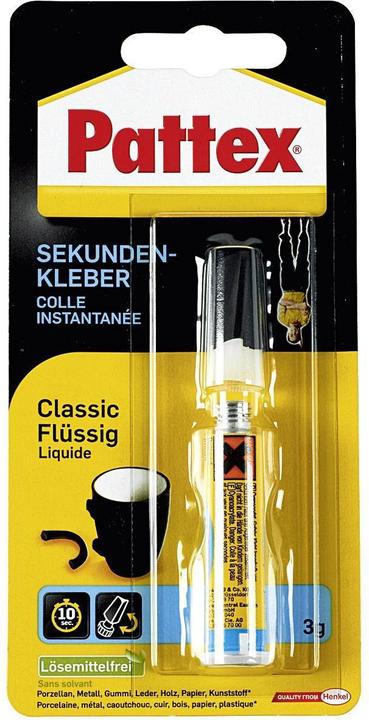 Produktbild Pattex Sekundenkleber Flüssig (3 g)