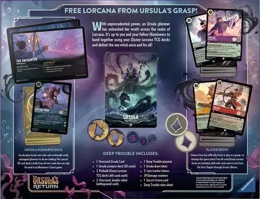 Produktbild Disney Lorcana Trading Card Game: Set 4 - Spezial Geschenk-Set (Englisch, Booster Pack)