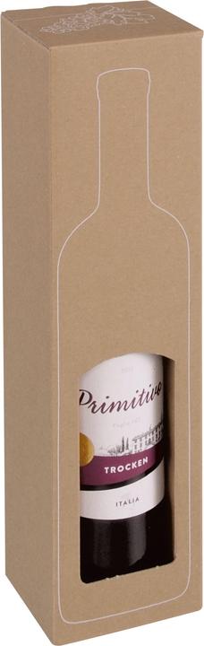 Image du produit Colompac 10 ® Cartons à bouteilles pour 1 bouteille 9,3 x 9,3 x 37,4 cm (10 x)