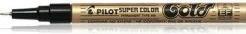 Produktbild Pilot Marker. Permanent. Extra fein. Strichstärke: 0,5 mm. Schreibfarbe: gold. (Gold, 0.50 mm, 1 x)