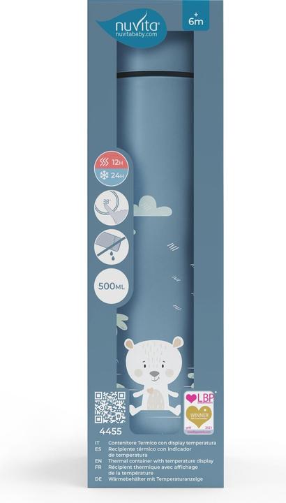 Produktbild Nuvita Thermosflasche mit Temperaturanzeige (0.50 l)