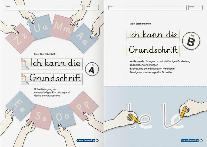 Produktbild Ich kann die Grundschrift Teil A und Teil B (Deutsch, Katrin Langhans, 2022)