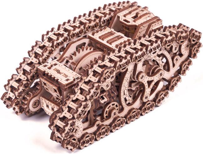 Image du produit Wood Trick Char à vapeur - kit de construction en bois 3D