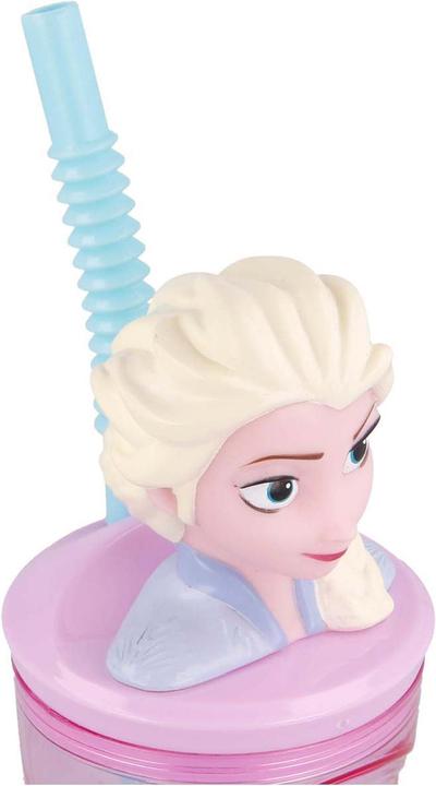 Produktbild Stor Frozen 2 Elsa 3D Figur (360 ml) - Trinkbecher