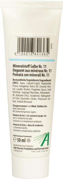 Immagine prodotto Adler Mineralstoff Salbe Nr.11 (Crema corpo, 50 ml)