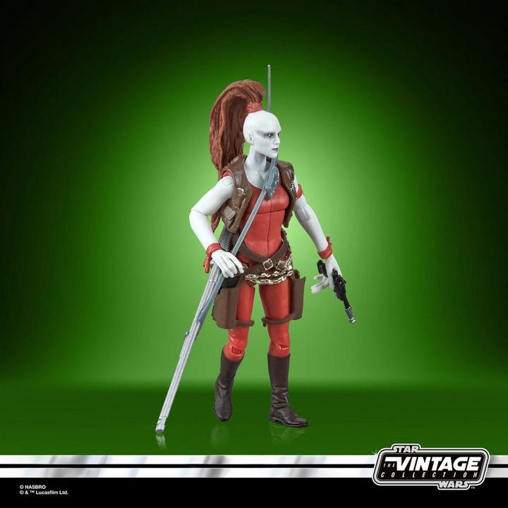 Produktbild Hasbro Star Wars Episode I Vintage Collection Actionfigur Aurra Sing 10 cm